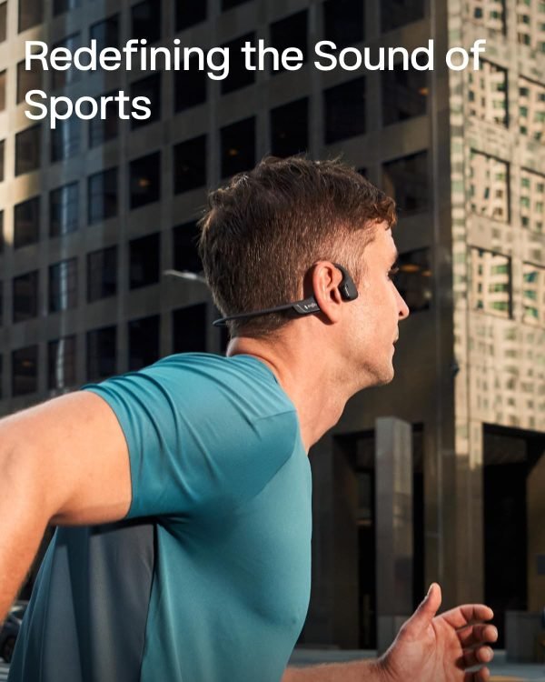 Big Summer Sale Limited Time Offer AED 99د.إ:SHOKZ New OpenRun Pro 2 - Open-Ear, Bone Conduction Sport Headphones - with Reflective Strip - Sweat Resistant, Workout Headphones -...