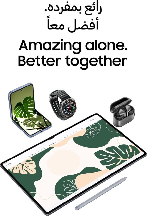 Celebrate with Us Anniversary Limited-Time & Limited-Quantity Deal AED 109-99.00د.إ:Samsung Galaxy Tab S10 Ultra, AI Tablet, Android Tablet, 5G, 12GB RAM, 512GB Storage, AMOLED...