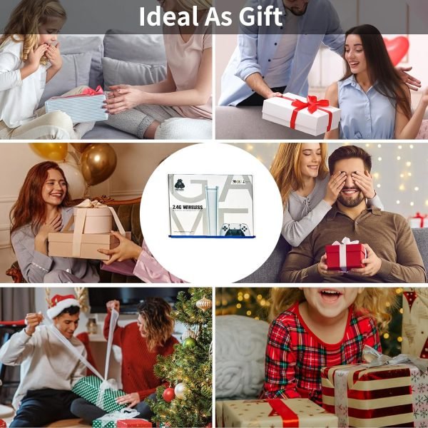 Exclusive for New Users:BADGOAL 2025 New Retro Game Console, Nostalgia Gaming Stick, Classic Video Games with 4K HDMI, 20,000+ Games and 19 Emulators, Upgraded Dual 2.4G...