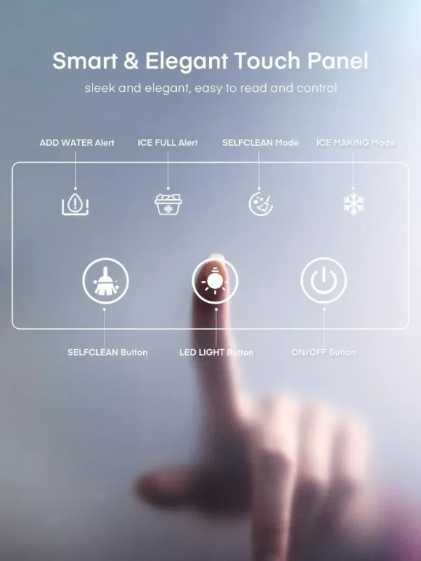 Limited-Time Sale for Summer Surprises AED 99د.إ:Nugget Ice Maker Countertop