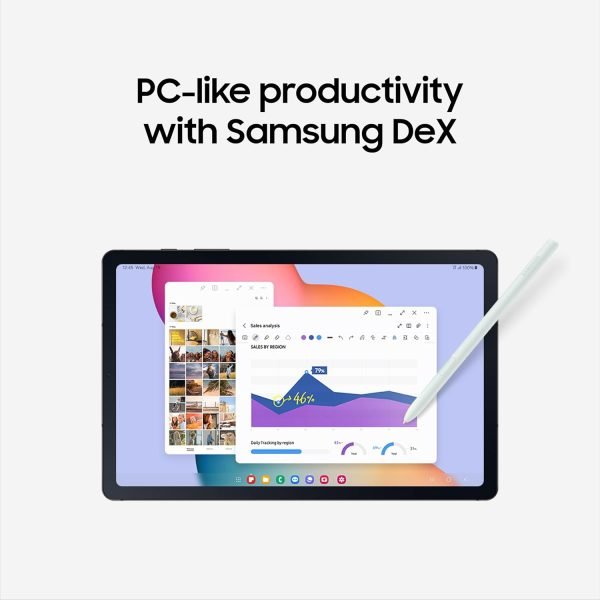Limited-Time Sale for Summer Surprises AED 99د.إ:Samsung Galaxy Tab S6 Lite (2024) 10.4" 128GB WiFi Android , S Pen for Note-Taking, Gaming Ready, Long Battery Life, Expandable...