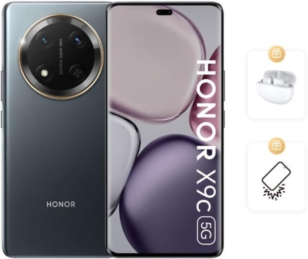 Summer Final Clearance Just AED 89د.إ:HONOR X9c 5G 12GB RAM 256GB Dual SIM Titanium Purple With Free Gifts - UAE Version