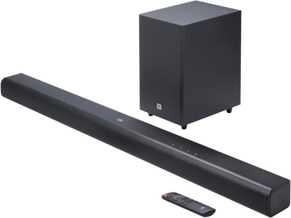 Summer Final Clearance Just AED 89د.إ:JBL Cinema SB 550 3.1 Channel Soundbar with Wireless Subwoofer and Dolby Audio, 250 W, HDMI ARC and Wireless Bluetooth Streaming, Black