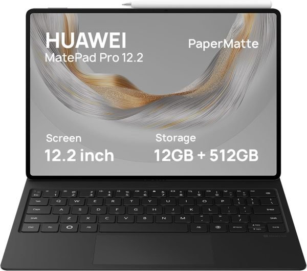Summer Final Clearance Just AED 99د.إ:HUAWEI MatePad Pro 12.2-Inch PaperMatte Tendem OLED Tablet 12GB+512GB WiFi Inbox with Keyboard+M-Pencil 3rd Gen, Free Gifts, Life time Free...