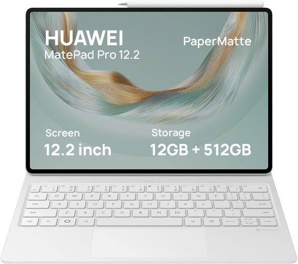 Summer Final Clearance Just AED 99د.إ:HUAWEI MatePad Pro 12.2-Inch PaperMatte Tendem OLED Tablet 12GB+512GB WiFi Inbox with Keyboard+M-Pencil 3rd Gen, Free Gifts, Life time Free...